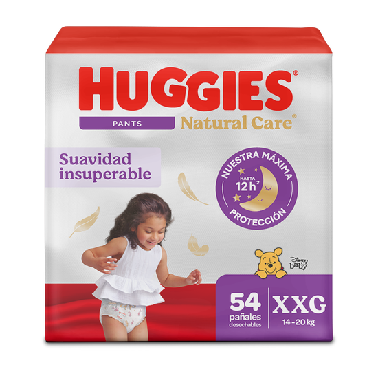 Pants Huggies Natural Care Etapa 5/XXG 54 uds